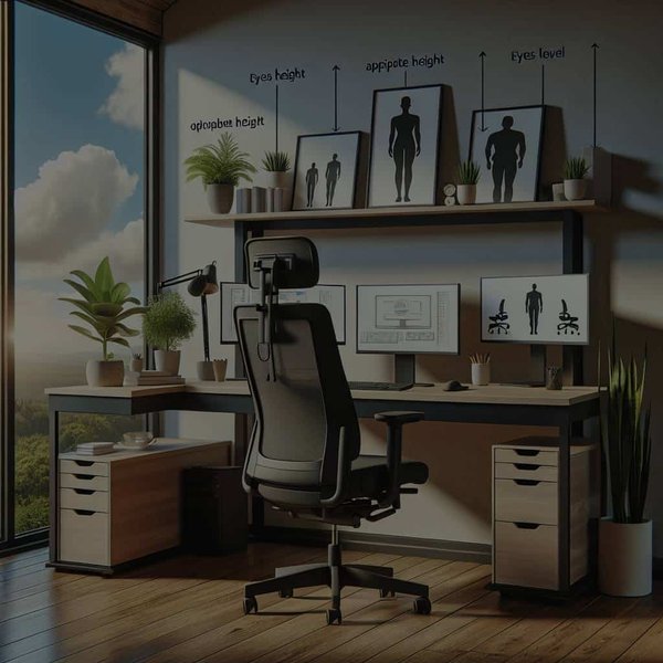 Quelle est la meilleure configuration pour un poste de travail informatique ergonomique ?